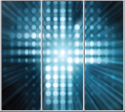 

Шкаф купе Luxe Studio Стандарт-1 Фотопечать Абстракция-36 2300x2400x450 трехдверный