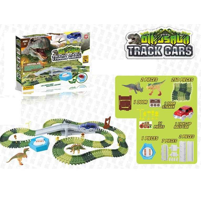 

Трек Dinosaur с машинкой A-Toys (D7086)