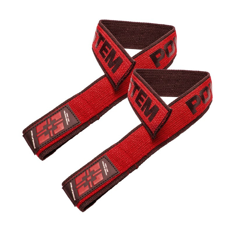

Кистевые бинты, Power System-3401 Lifting StraPower System Duplex Black-Red - (F_190129)