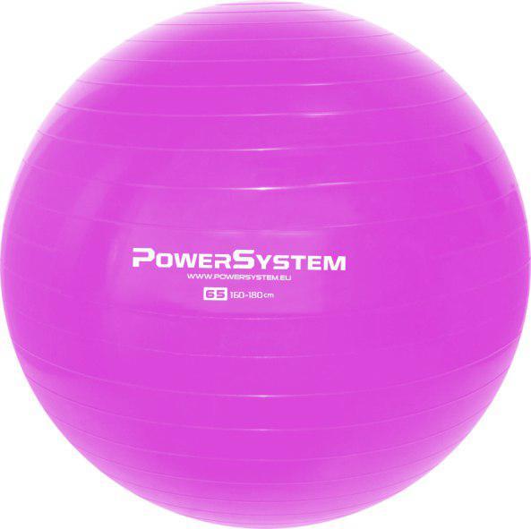 

Гимнастический мяч Power System-4012 Pro Gymball 65 cm Pink, мяч для фитнеса, фитбол для беременных, грудничков (F_190157)