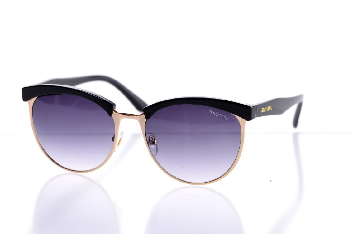

Женские солнцезащитные очки GlasseS с поляризацией, цвет линзы серый, цвет оправы золотой