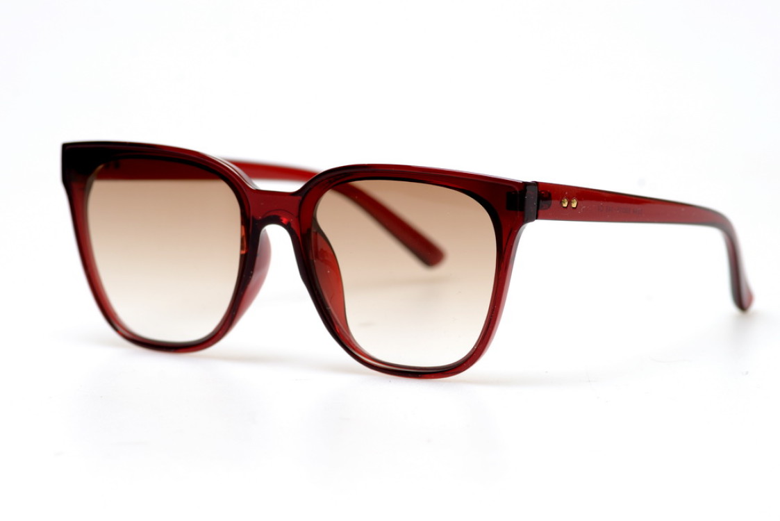 

Женские солнцезащитные очки GlasseS с поляризацией, цвет линзы коричневый, цвет оправы красный