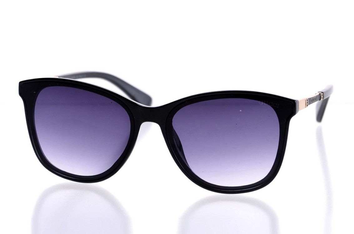 

Женские солнцезащитные очки GlasseS с поляризацией, цвет линзы чёрный, цвет оправы чёрный
