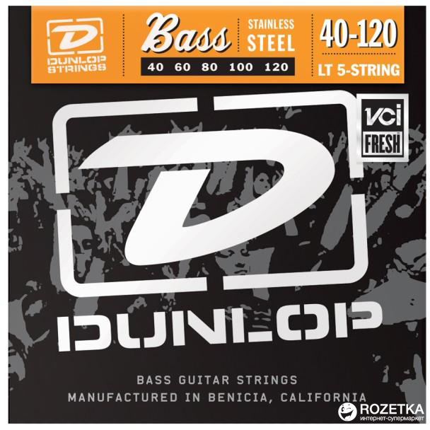 

Dunlop DBS40120 Stainless Steel Light 5-String (40-120)