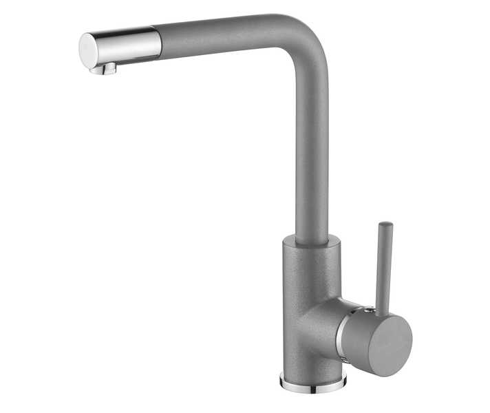 

Смеситель кухонный Aquasanita Forte 5553-202 alumetallic (2648)