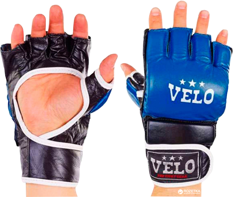 

Перчатки для смешанных единоборств MMA Velo L Blue (4033ULIZ-L-B)