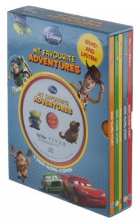 

Disney My Favourite Adventures (5 Books & CD)