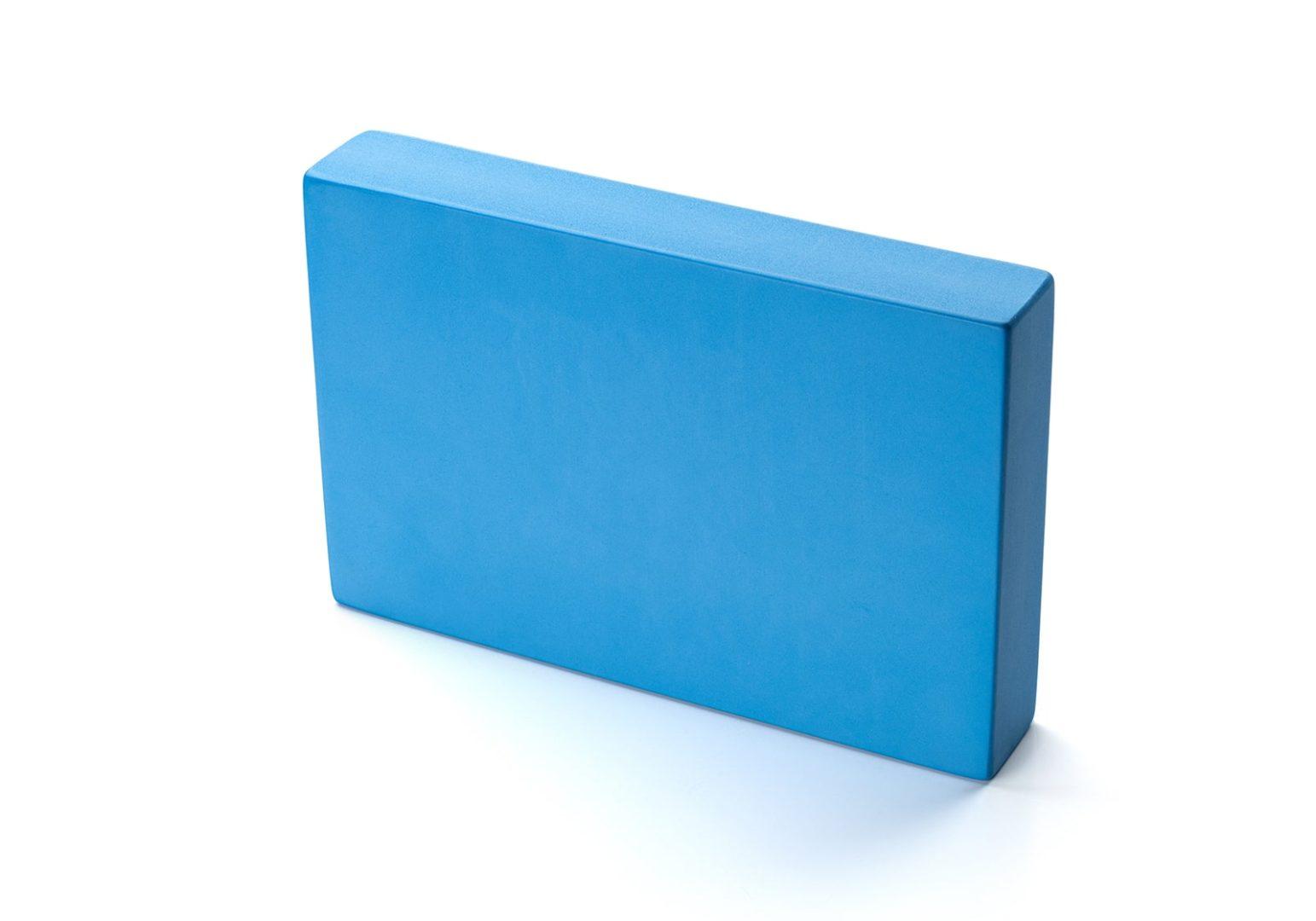 

Блок для йоги Kurma Flat синий 20x30x5 см