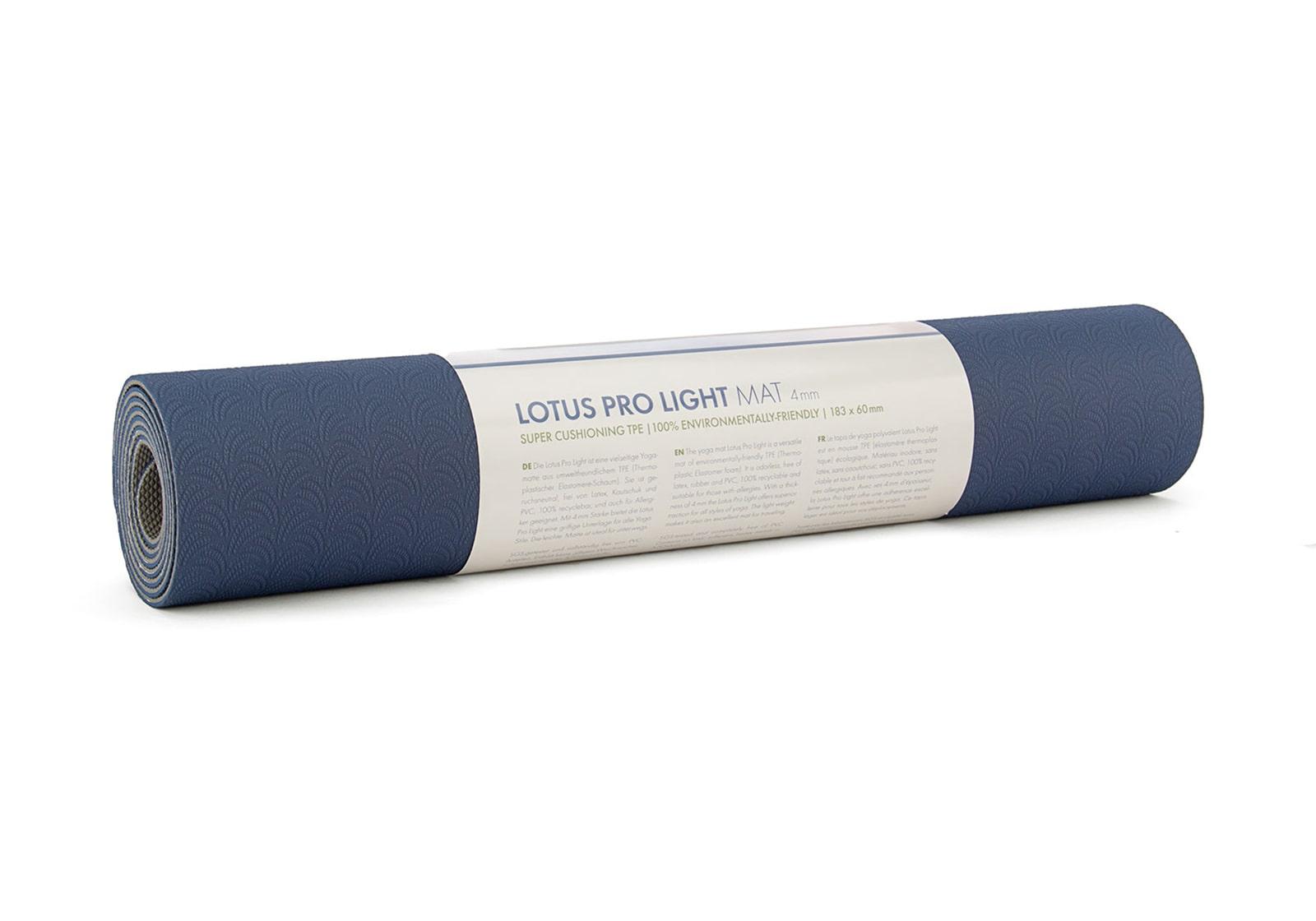 

Коврик для йоги Lotus Pro Light Bodhi синий 183х60х0.4 см