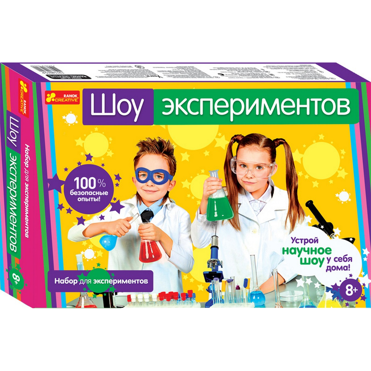 

Набор для экспериментов «Шоу экспериментов» Ranok-Creative (0390)