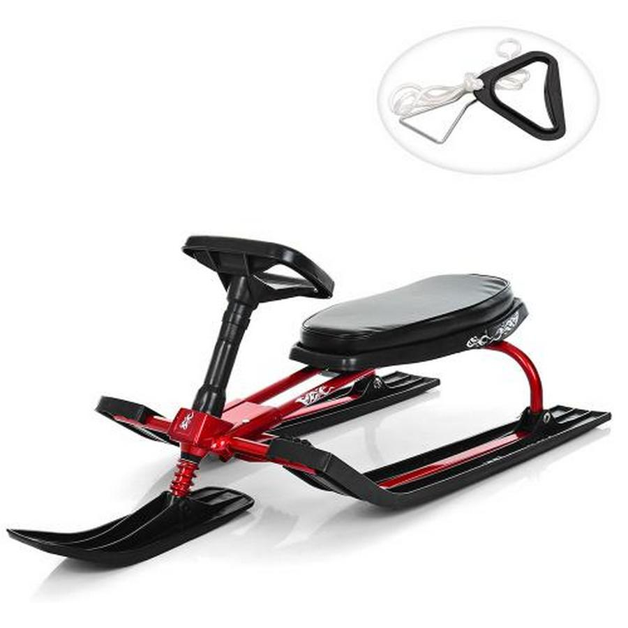 

Снегокат детский с мягким сиденьем красный A-Toys (MS1802-1)