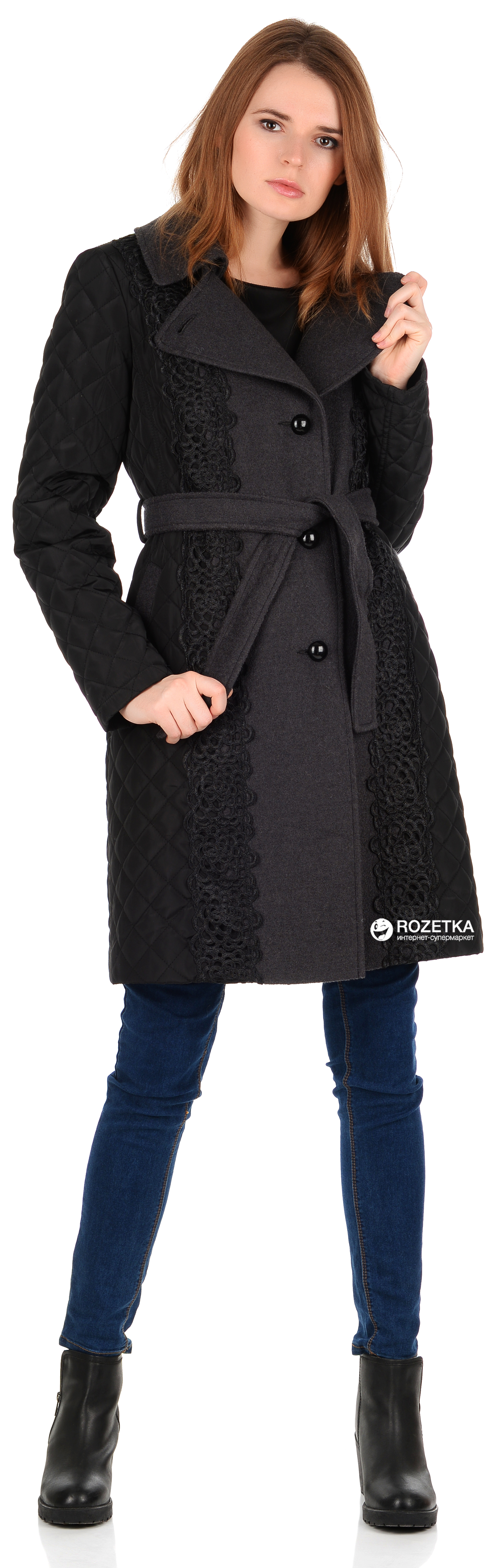 

Пальто Рута-С 2206др 44 (164-88-96) Серое