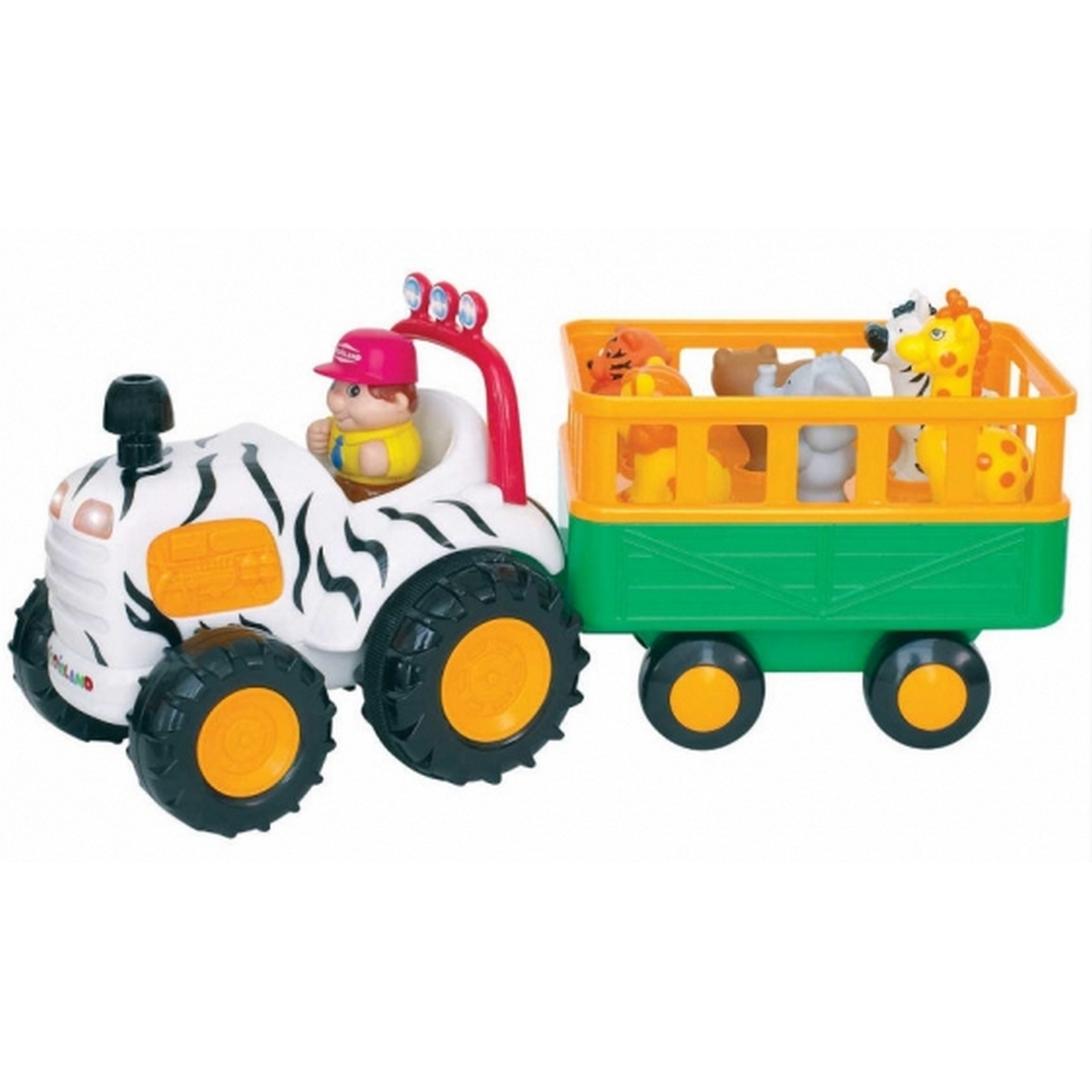 

Игровой набор на русском языке «Трактор Сафари» Kiddieland (051169)