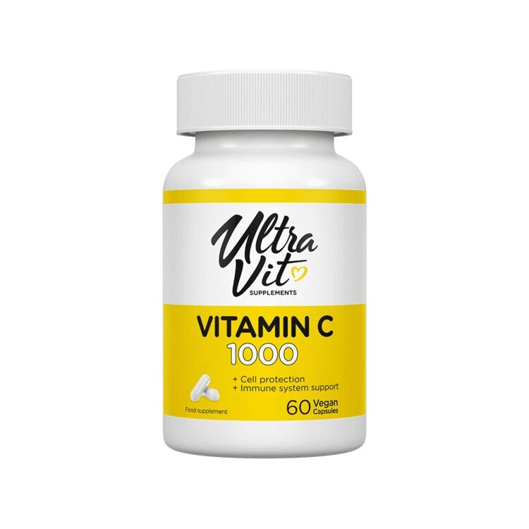 

Витамины VPLab Ultravit Vitamin C 1000 мг 60 капсул (4384303094)