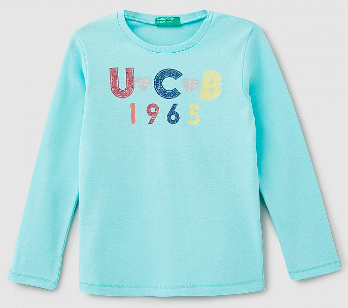 

Футболка с длинными рукавами United Colors of Benetton 3I9WC151Q.P-0Z8 98 см