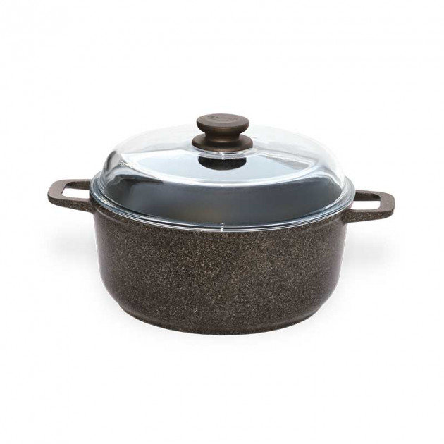

Кастрюля БИОЛ Granite Brown 3л с крышкой