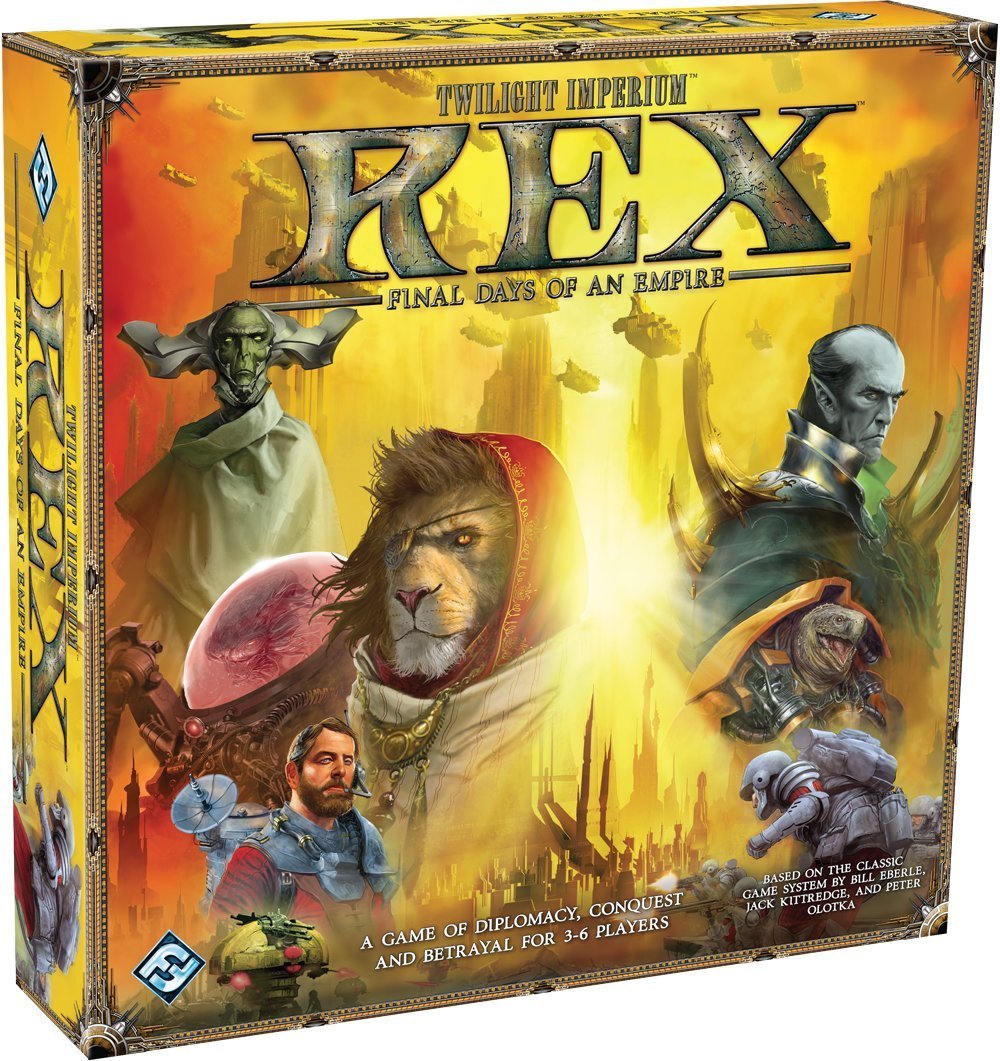 

Настольная игра Fantasy Flight Games REX: Final Days of an Empire (9781589949720)