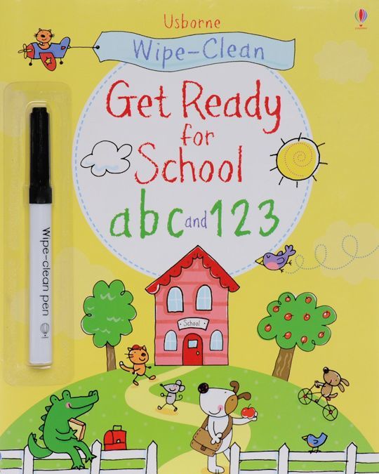 

Wipe-Clean Get Ready for School: ABC & 123