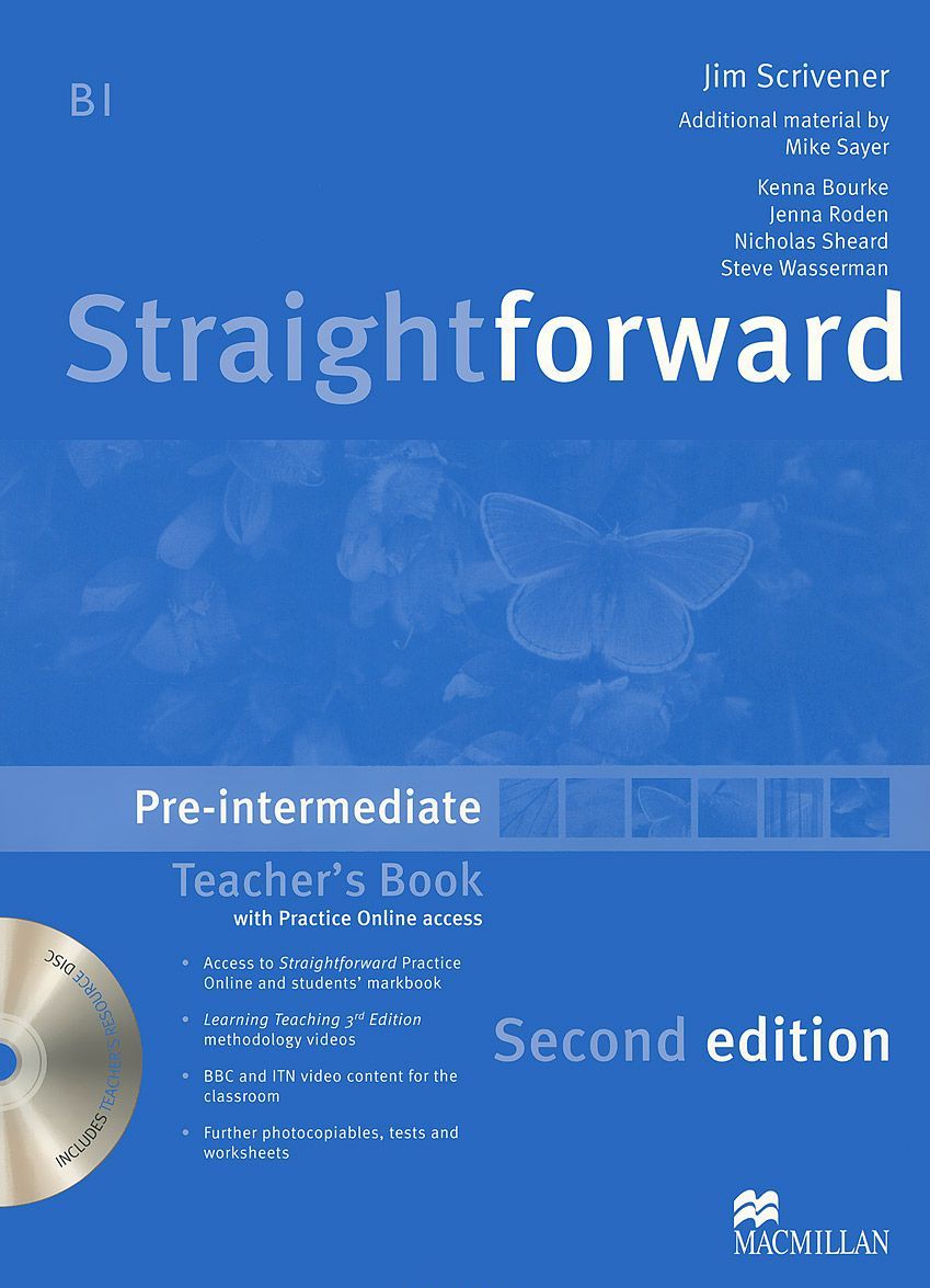 

Straightforward 2nd Edition Pre-Intermediate Teacher`s Book +Disk + Site Webcode