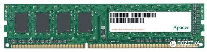 

Оперативная память Apacer DDR3-1600 4096MB PC3-12800 (DG.04G2K.KAM)