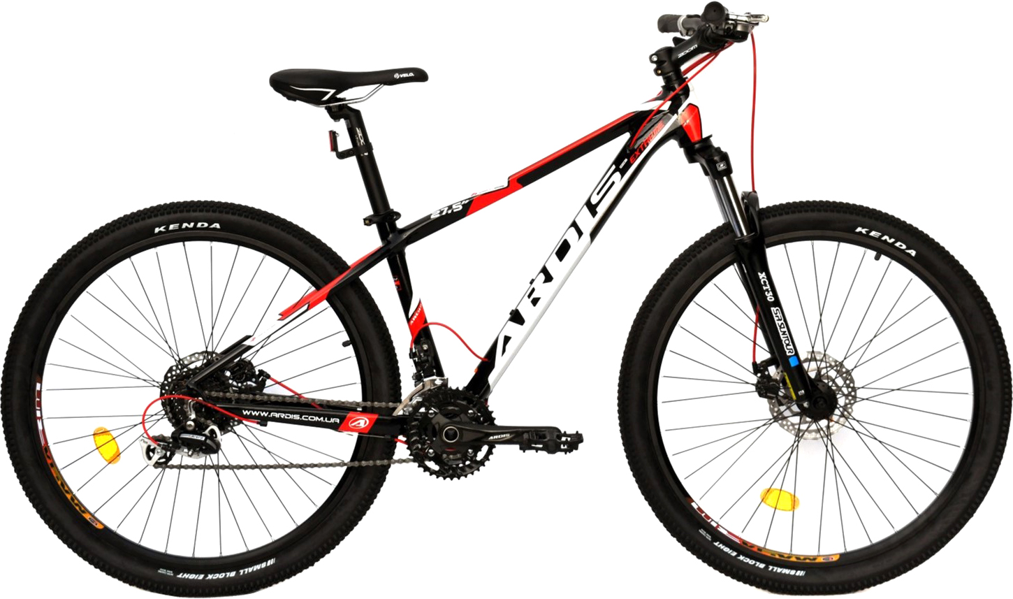 

Велосипед Ardis Extreme 27.5" 17" 2020 Черно-красно-белый (02411)