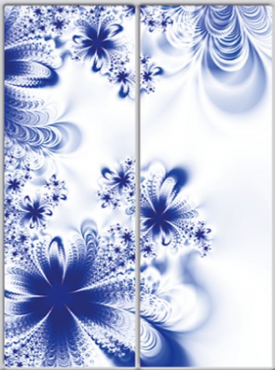 

Шкаф купе Luxe Studio Стандарт-1 Фотопечать Абстракция-6 1900x2200x600 двухдверный