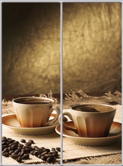 

Шкаф купе Luxe Studio Стандарт-1 Фотопечать HoReCa-3 1100x2100x600 двухдверный