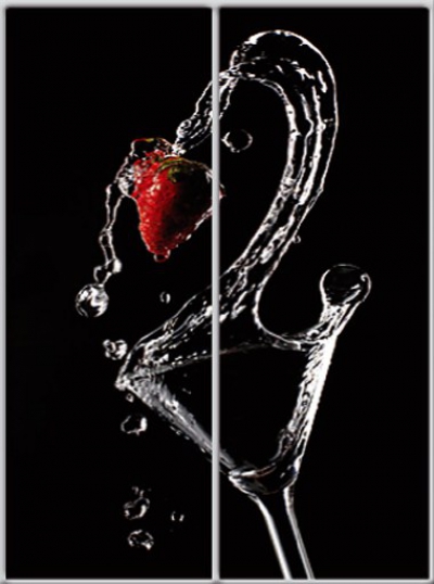 

Шкаф купе Luxe Studio Стандарт-1 Фотопечать HoReCa-4 1000x2100x600 двухдверный