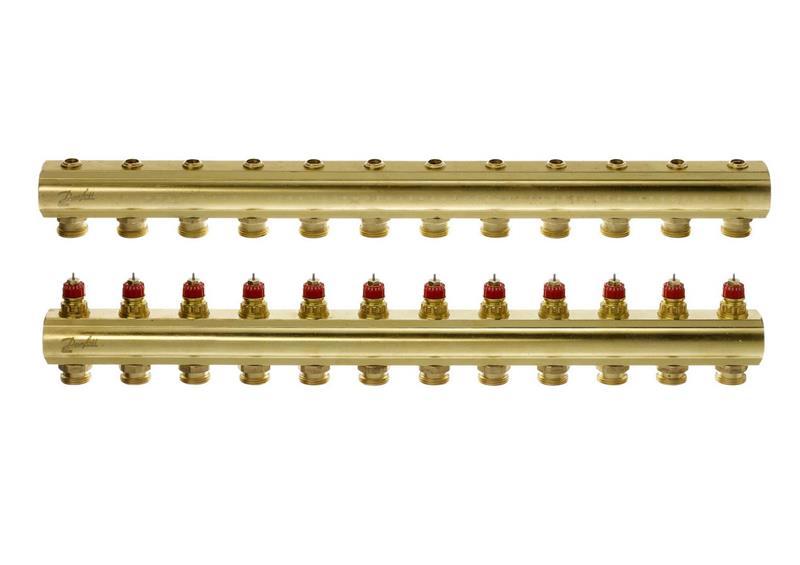 

Коллектор Danfoss FHF 12+12 без ротаметров, латунь (JN63088U0512)