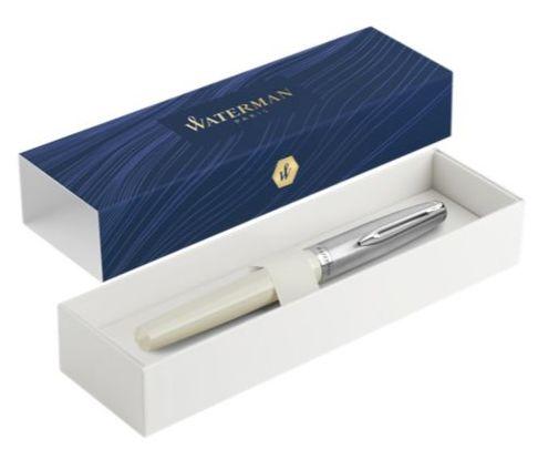 

Перьевая ручка Waterman EMBLEME Ivory CT FP F (13503)