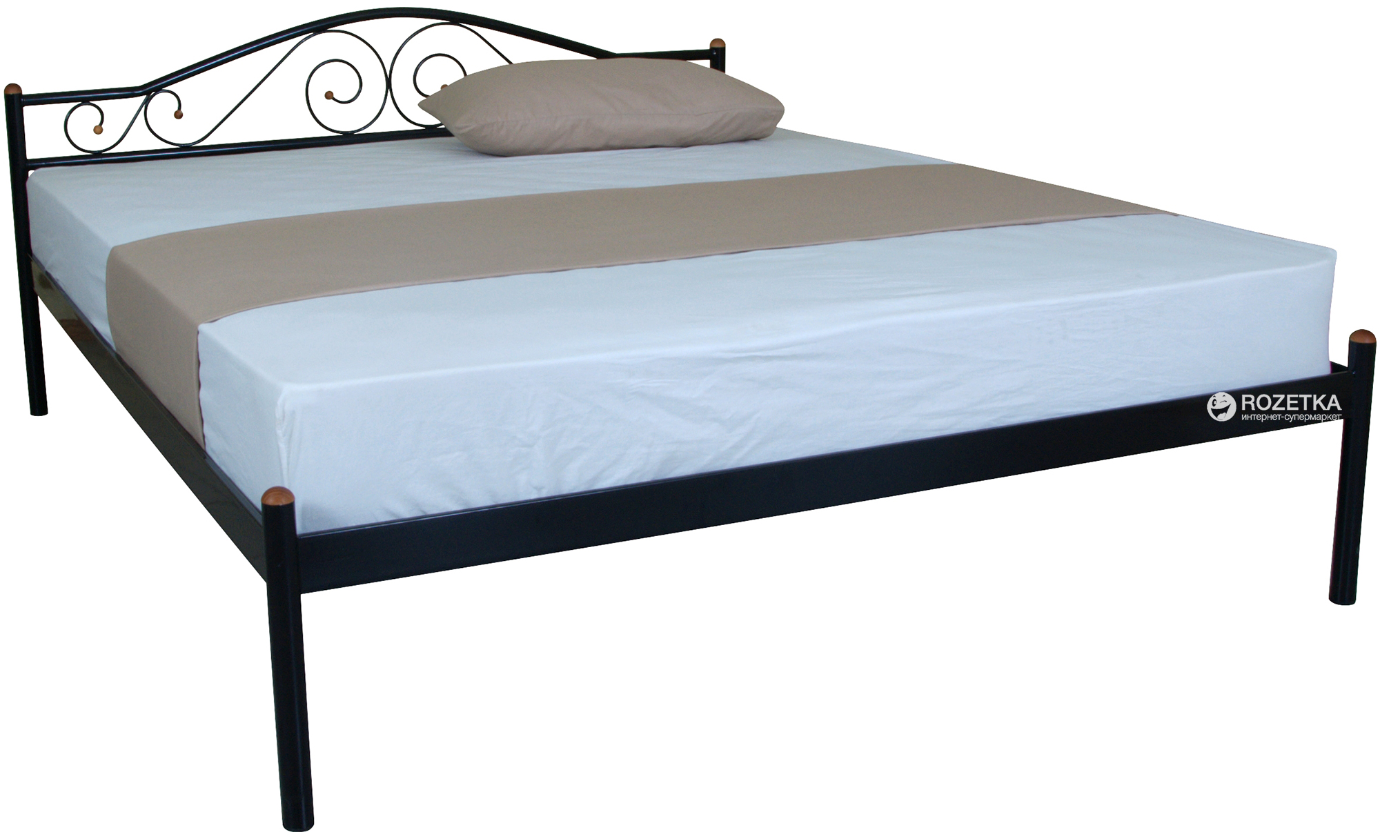 

Двуспальная кровать Eagle Alba 160 x 200 Black