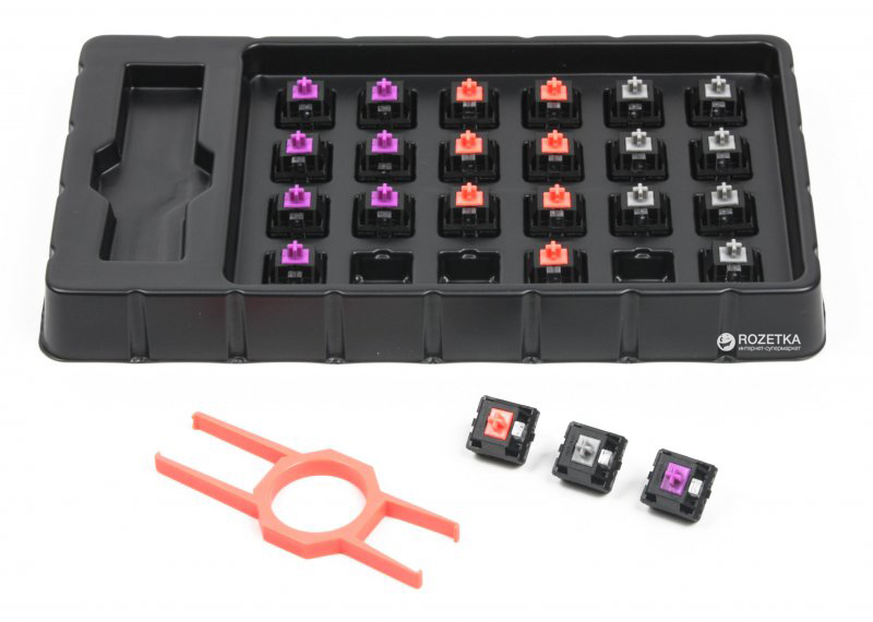 

Набор переключателей для клавиатуры EpicGear DeFiant Switch mix 24 Pack