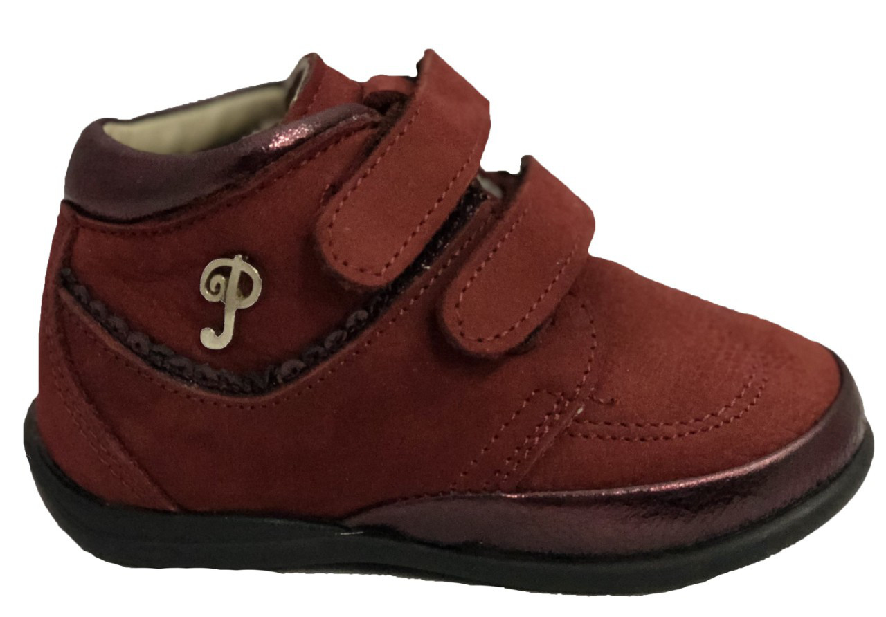 

Ботинки Perlina 95BORDO 18 12 см Бордовые