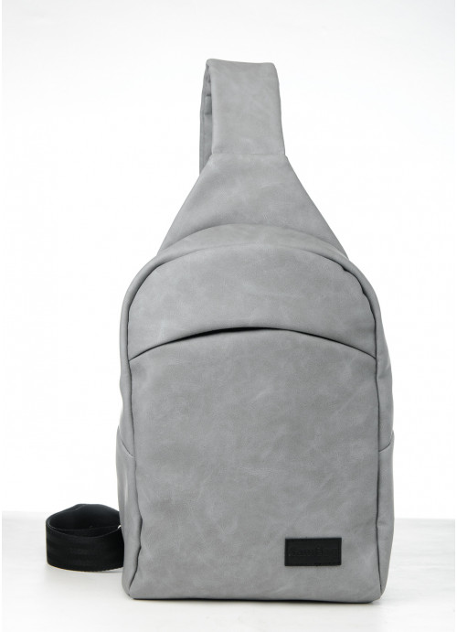 

Сумка мужская через плечо Sambag 34х10х26 см Светло-серый