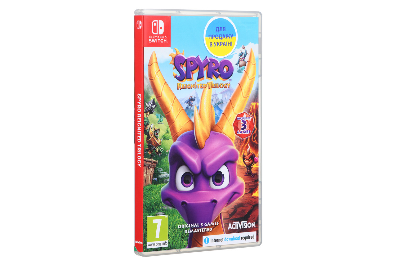 

Игра Switch Spyro Reignited Trilogy (JN6388405EN)