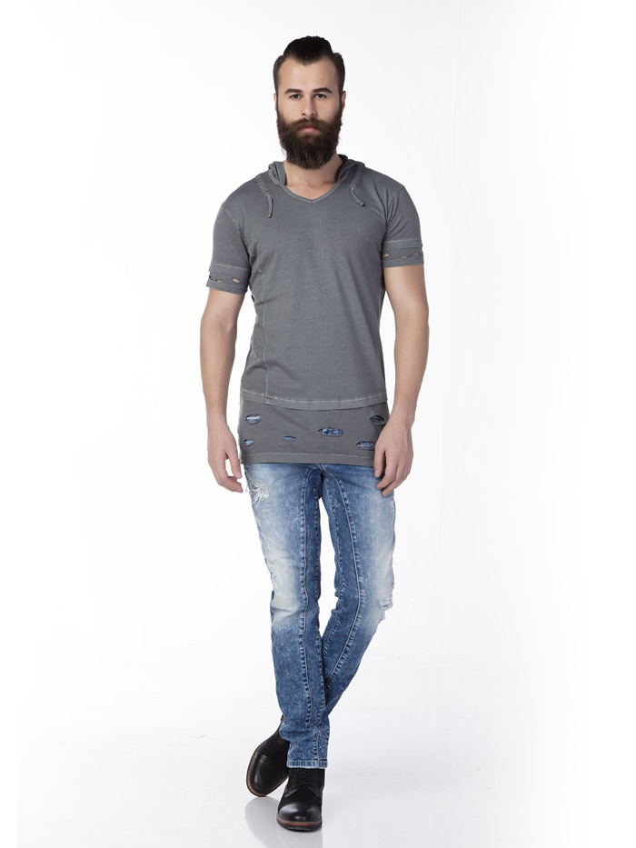 

Футболка Cipo&Baxx CT217 XL Антрацитовая