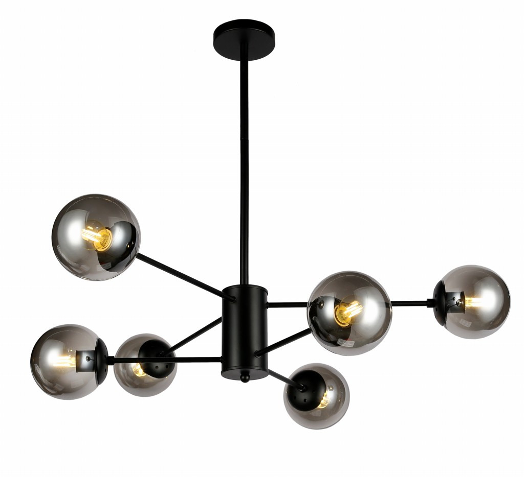 

Люстра подвесная Levistella 7526033-6 BK+BK (56515)