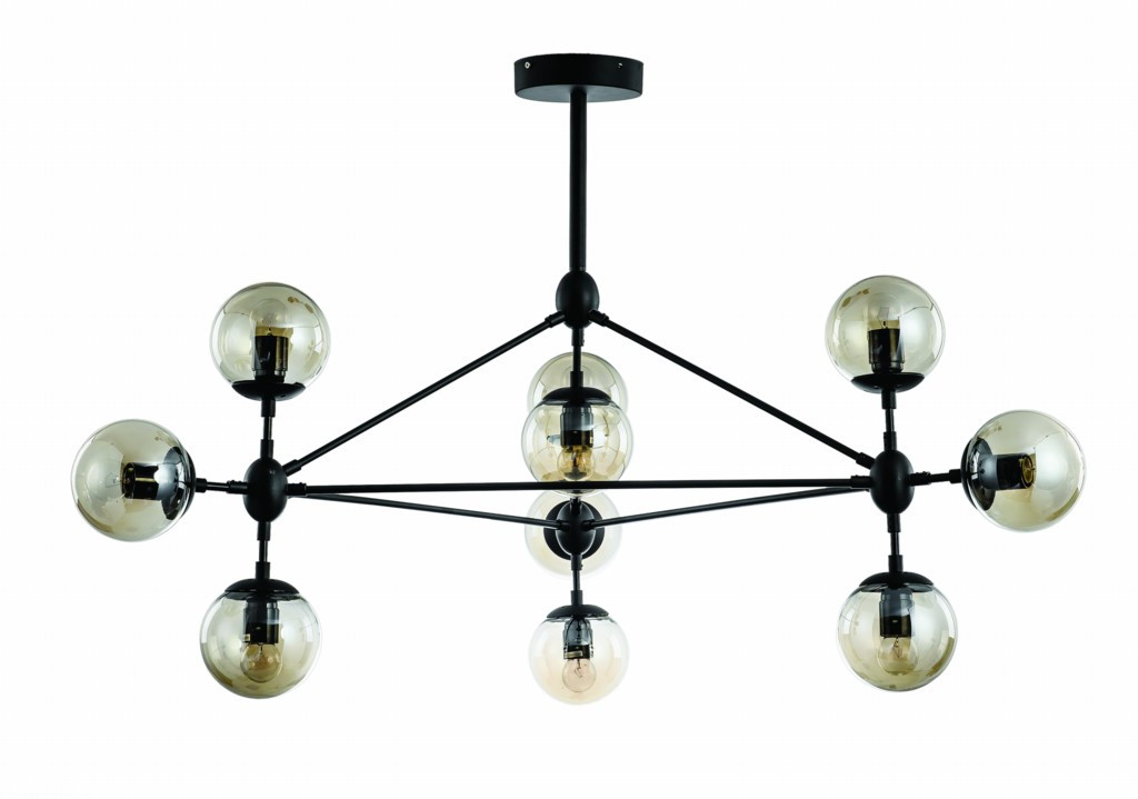 

Люстра подвесная Levistella 7526030-10 BK+BK (56510)
