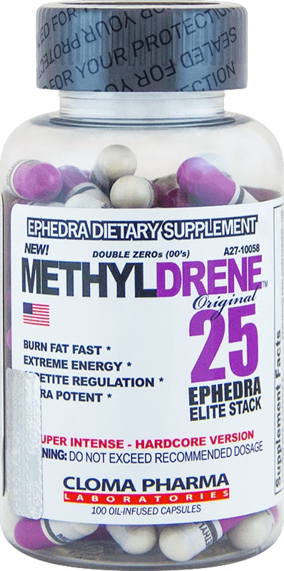 

Жиросжигатель Cloma Pharma Methyldrene Elite 100 капс Без вкуса (702051)