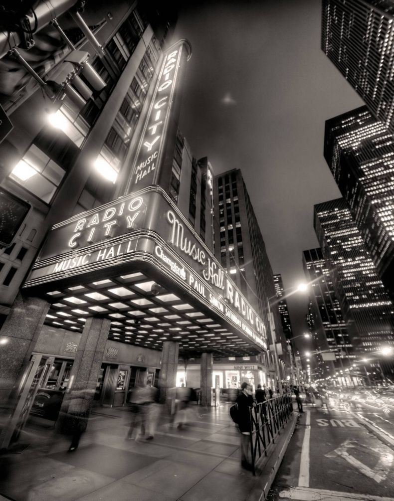 

Фотообои Арт-Обои Ночной Нью-Йорк - ретро фото №1898 Нить