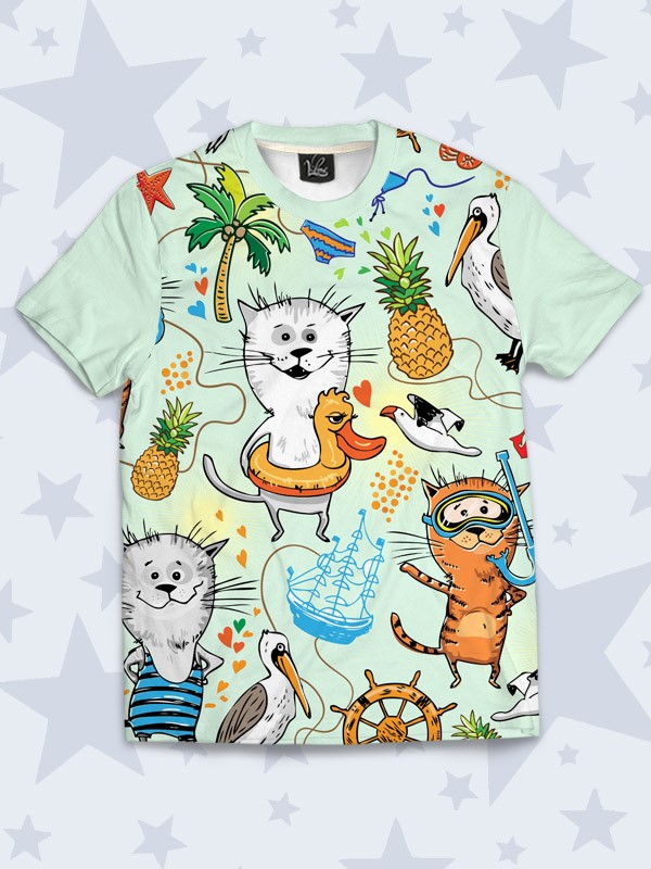 

Футболка Summer cats Vilno 80-86 см 000033885