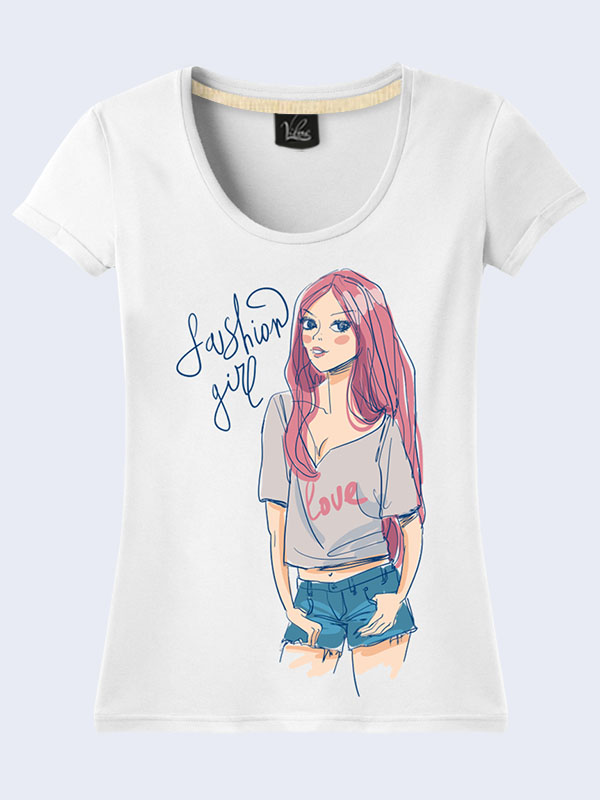 

Футболка Fashion girl (2166) Vilno XS (42) 000037280
