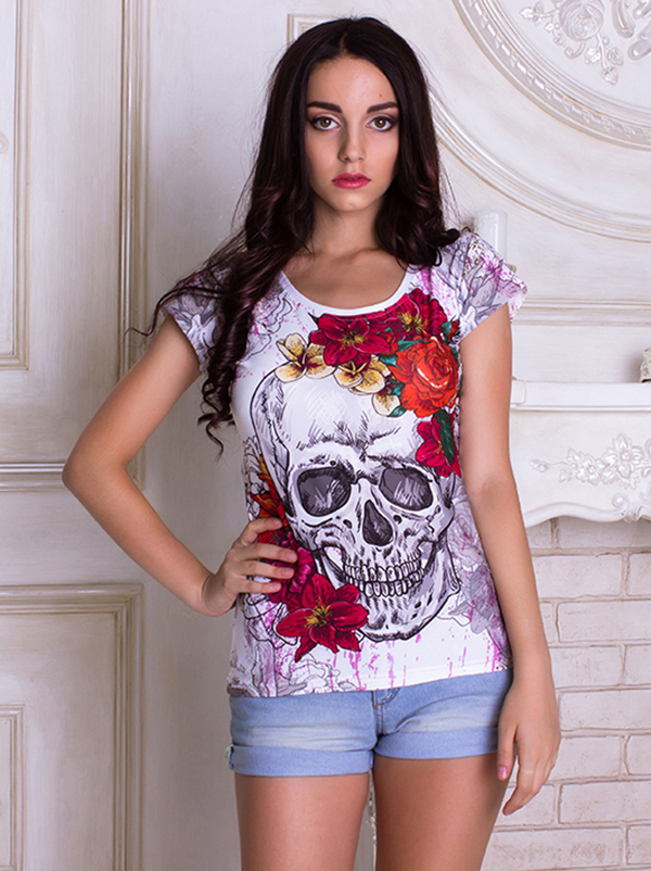 

Футболка Skull flowers (2013) Vilno XS (42) 000035120