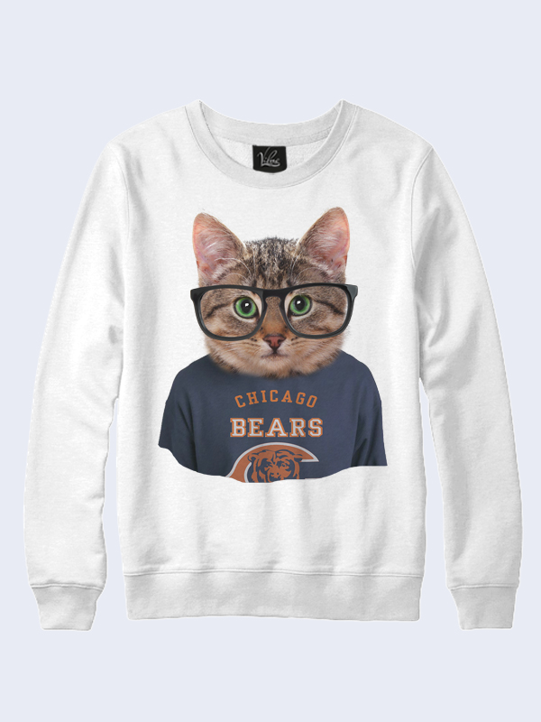 

Женский свитшот Cat Chicago Bears (9434) Vilno L (48) 000037654