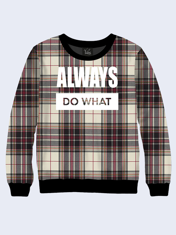 

Мужской свитшот Always do what art (2640) Vilno S 000037572