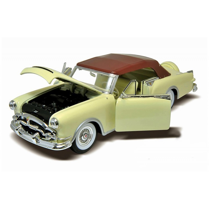 

Машинка инерционная металл 1:24 PACKARD CARIBBEAN 1953 24016H-W WELLY желтый