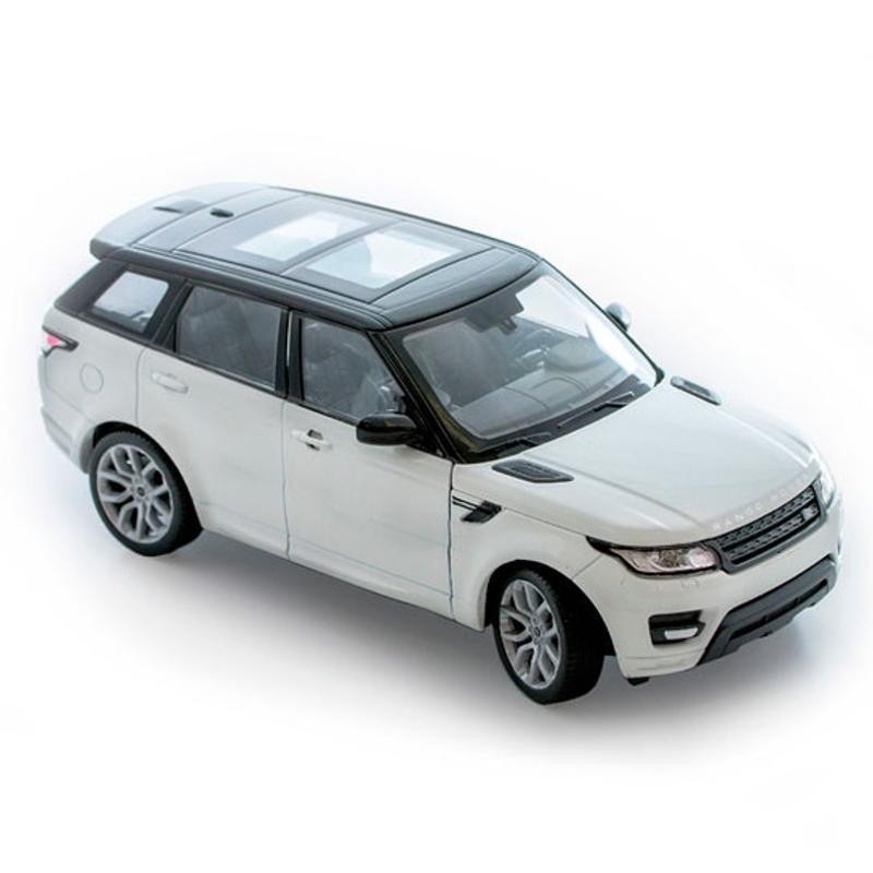 

Машинка инерционная металл 1:24 LAND ROVER RANGE ROVER SPORT 24059W WELLY белый