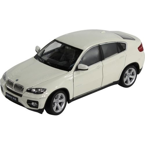 

Машинка инерционная металл 1:24 BMW X6 24004W WELLY белый