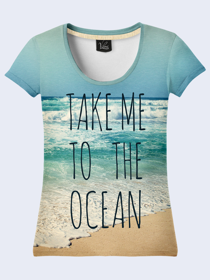 

Футболка Take me to the Ocean (2076) Vilno M (46) 000036383