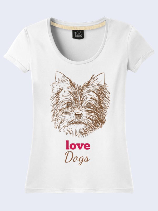 

Футболка Love dogs (2210) Vilno L (48) 000037726